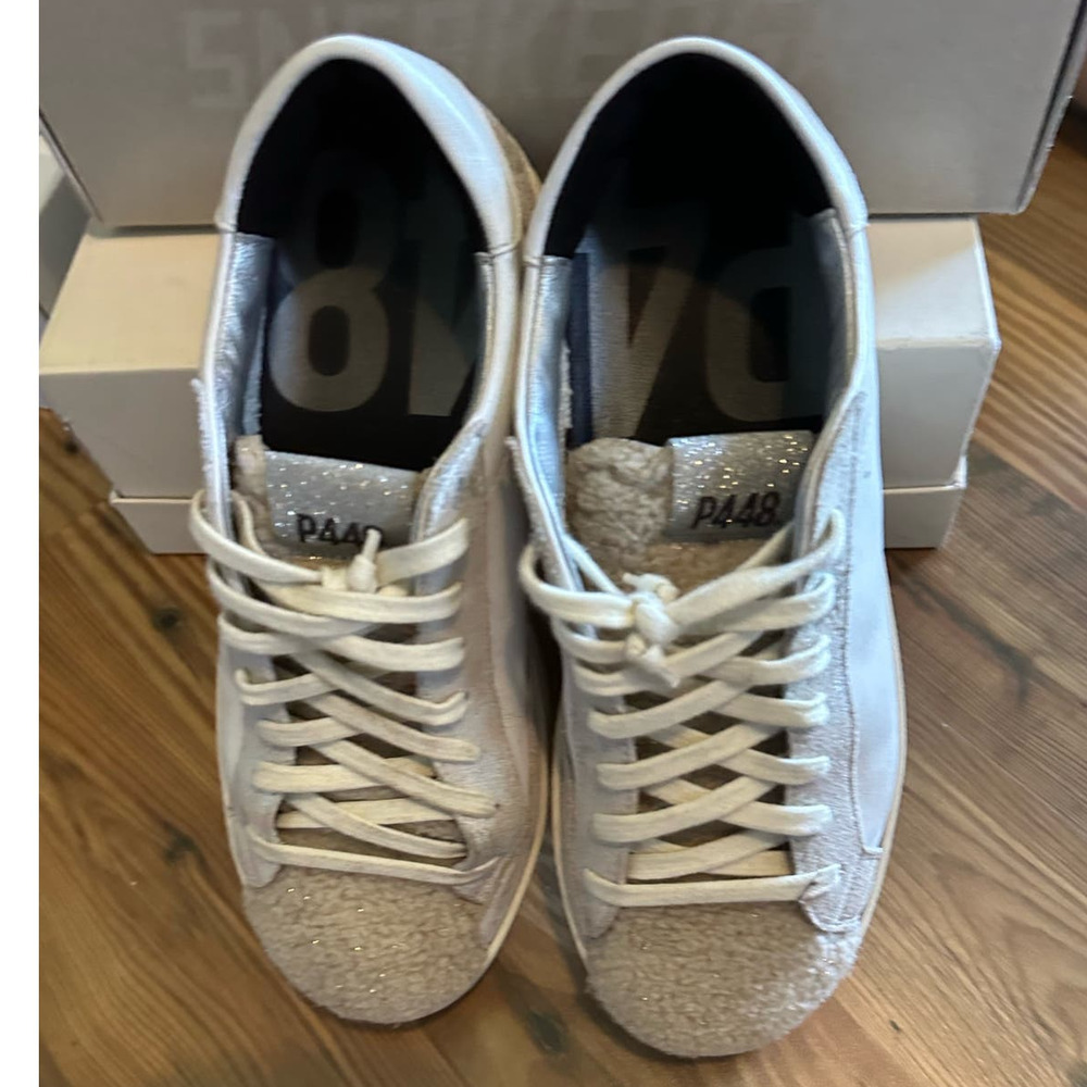 P448 John Lama Lace up low Sneaker Size 39 - Picture 8 of 12